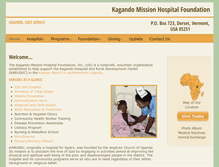 Tablet Screenshot of kagando.org